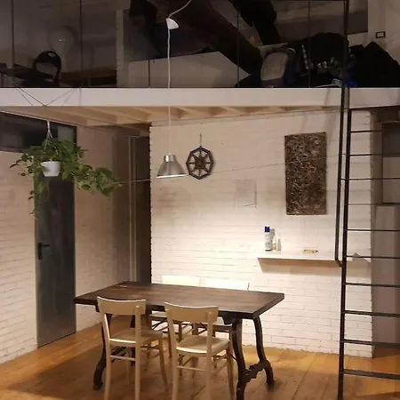 Apartment Beautiful House With Old Industrial Chimney *